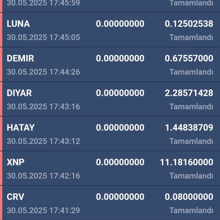 Delist Olacak Coinlerim Sıfırlandı, Satış Yapamıyorum