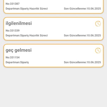 Kapıda Ödeme İle Verilen Siparişin Durumu Hakkında Bilgi Alamıyorum