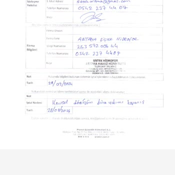 Sözleşme Feshine Rağmen Haksız Fatura Ve İcra Takibi