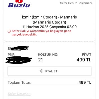 Bilgi Verilmeden Otobüs İptali Ve Keyfi Aktarma Mağduriyeti