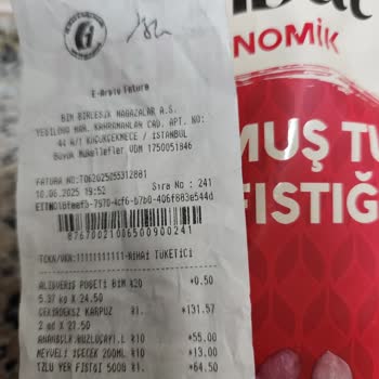 BİM'den Aldığım Simbat Fıstıklar Bayat Çıktı, Hayal Kırıklığı Yaşadım