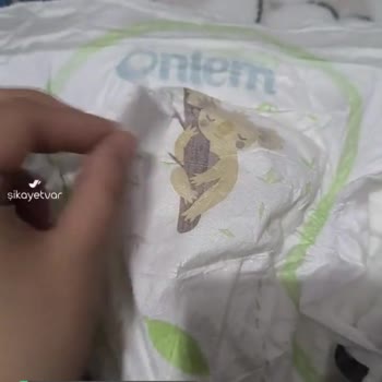 Önlem Çocuk Bezi Cırtı Bozuk!