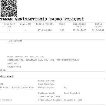 Bilgim Dışında Yapılan Kasko Poliçesinin İptalini İstiyorum