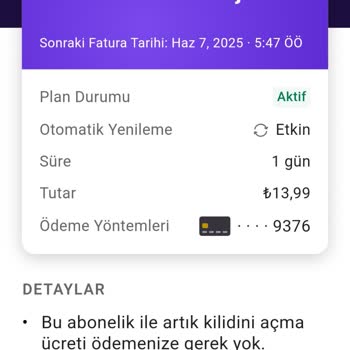Kullanmadığım Scooter İçin Ücret Çekiliyor Uygulamaya Erişemiyorum