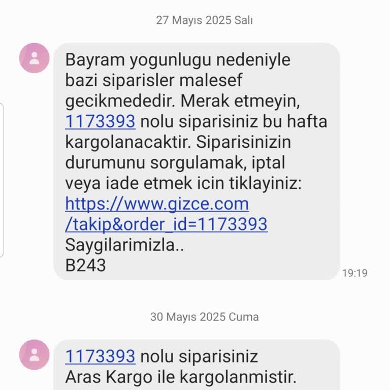 Ürünüm Teslim Edilmedi, Para İadesi Veya Hızlı Gönderim Talep Ediyorum