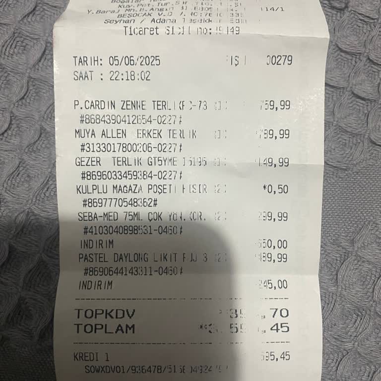 Fazla Para Kesilmesi Ve Yanlış Fiş Düzenlenmesi