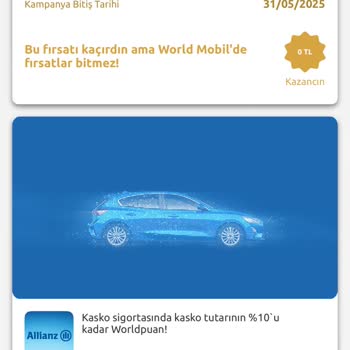 Kasko Kampanyası Word Puanım Yatmadı, Güvenim Sarsıldı