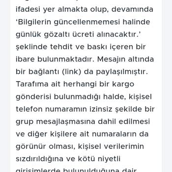 PTT Adıyla Gelen Sahte Mesaj Ve Kişisel Veri İhlali Endişesi