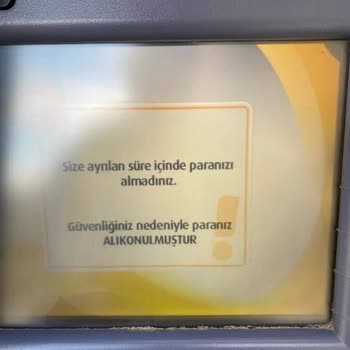 Ortak ATM'de Parama El Kondu, Mağduriyetim Giderilmiyor!