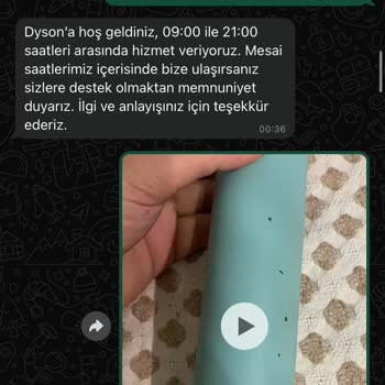 Dyson Airwrap Gövdesinde Kabarcık Ve Soyulma Sorunu, Servisten Çözüm Alamama