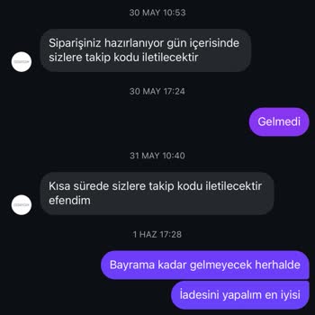 Bayram İçin Aldığım Ürünler Zamanında Gönderilmedi, Muhatap Bulamıyorum