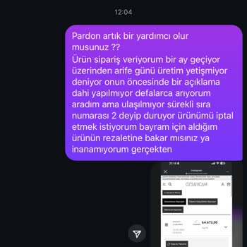 Bayram İçin Aldığım Ürünler Zamanında Gönderilmedi, Muhatap Bulamıyorum