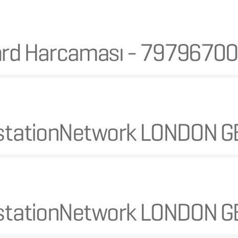 PlayStation Türkiye Hesabım Ele Geçirildi İzinsiz Harcama Ve Erişim Sorunu