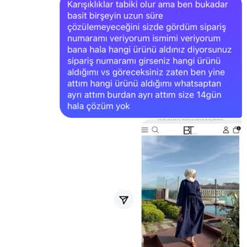 Siparişim Teslim Edilmedi, Müşteri Hizmeti Sorunumu Çözmedi