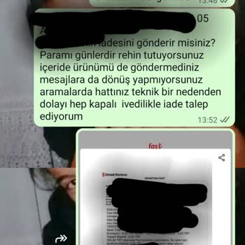 Bayram Öncesi Siparişim Teslim Edilmedi, Müşteri Hizmetleri Yanıt Vermiyor