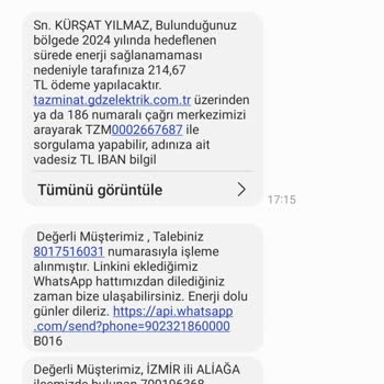 Sürekli Elektrik Kesintileri Ve Fatura Problemleri Nedeniyle Memnuniyetsizlik