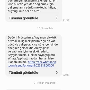 Sürekli Elektrik Kesintileri Ve Fatura Problemleri Nedeniyle Memnuniyetsizlik