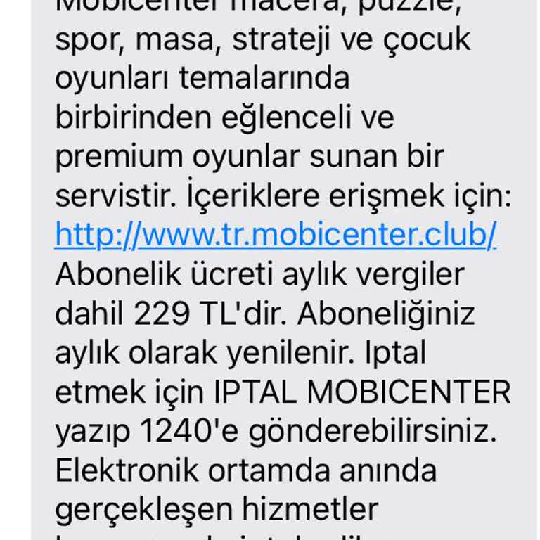 Onayım Olmadan Başlatılan Oyun Aboneliği Ve Ücret Mesajı