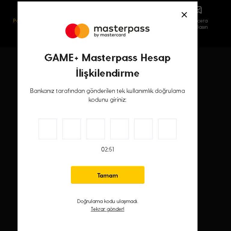 Ödeme Doğrulama Kodu Gelmiyor, Abonelik Tamamlanamıyor