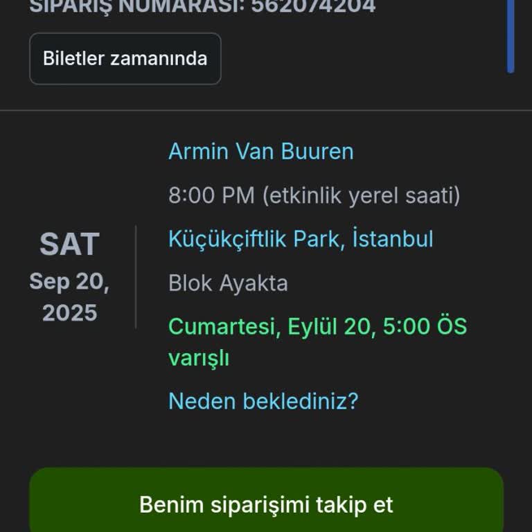 Etkinlik Biletimi Teslim Etmiyorlar Paramı Haksız Yere Kullanıyorlar