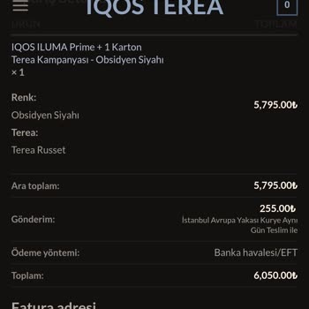 Iqos Türkiye Ödeme Sonrası Yanıt Alamadım, Mağdur Oldum