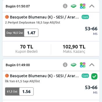 Kazandığım Kuponlar Hesabıma Yatırılmadı