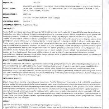 İptal Edilen Turun İadesi 2 Yıldır Yapılmadı, Tüm Başvurular Sonuçsuz Kaldı