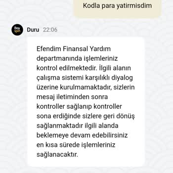 Yatırdığım Para Hesabıma Geçmedi, Canlı Destek Sorunu Çözmüyor