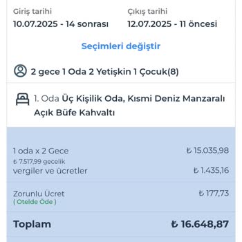 Rezervasyon Hatası Sonrası Para İadesi Yapılmadı Ve Destek Alamadım