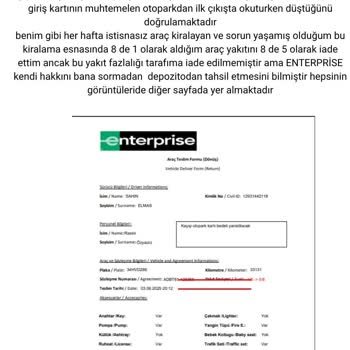 Otopark Kartı Ve Yakıt İadesi Konusunda Mağduriyet