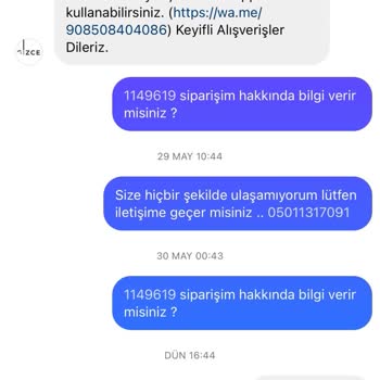 Sipariş Verdim, Ürünüm Gönderilmiyor Ve İletişim Kurulamıyor