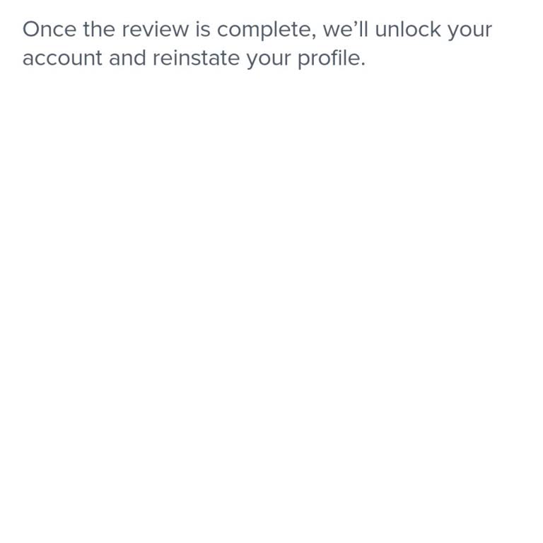 Recovery of Tinder Account