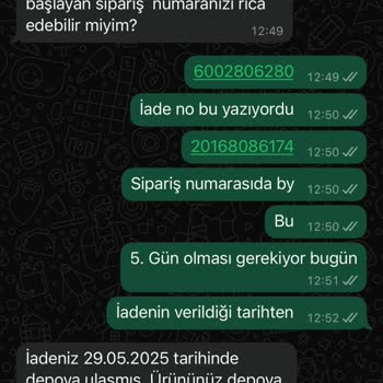 İade Edilen Ürünün Onaylanmaması Ve Geciken Ücret İadesi
