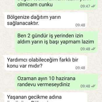 Teslimat Tarihinin Sürekli Değiştirilmesi Ve Hattın Teslim Edilmemesi