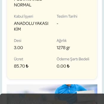 İstanbul Anadolu Yakası Kim PTT Ürün Teslimi