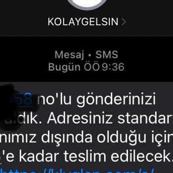 Teslimat Gecikmesiyle Mağdur Edildim, Bilgi Eksikliği Var