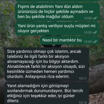 Yanlış Ürün Satışı Ve Yetersiz Müşteri Desteği Deneyimi