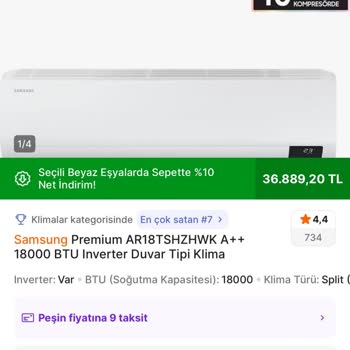 Satın Aldığım Klima Siparişi Haksız Şekilde İptal Edildi Ve Fiyat Artırıldı