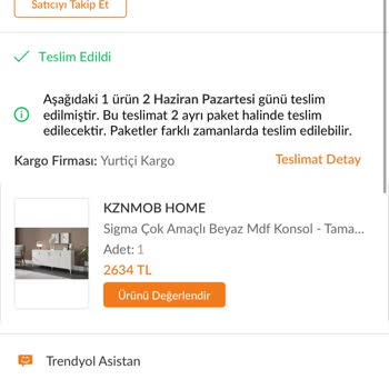 Eksik Parça Nedeniyle Ürün Kurulumu Yapılamıyor, Acil Destek Bekliyorum