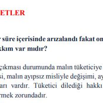 Yeni Alınan TM6 Cihazında Bitmeyen Arızalar Ve İlgisiz Müşteri Hizmeti
