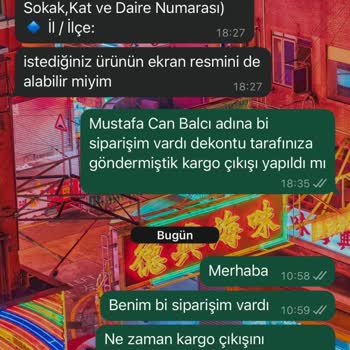Sipariş Edilen Boy Aynası Teslim Edilmedi, İletişim Kurulamıyor