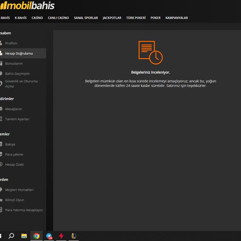 Mobilbahis Hesap Doğrulama Sorunu Ve İlgisiz Destek