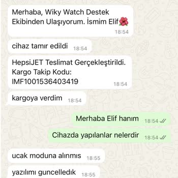 Wiky 5 Plus Çocuk Saatinde Tekrarlayan Uçak Modu Sorunu Ve İade Talebinin Reddedilmesi