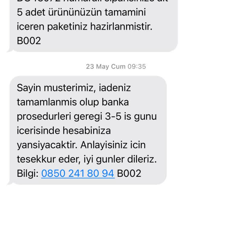 Dagi'den Yapılan İade Ücreti Hala Hesabıma Yatmadı