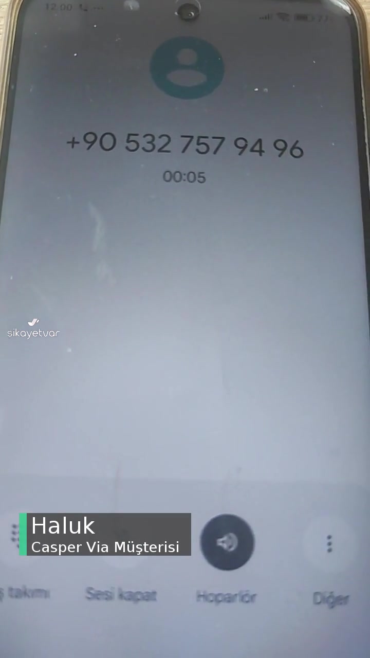 Casper Via Müşteri Hizmetleri Dalga Geçiyor! videonun kapak resmi