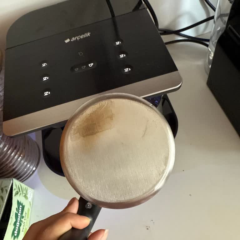 Yeni Alınan Arçelik Telve'de Cezve Yanığı Sorunu