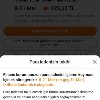 Kredi Kartıma Temu İadesi Yansımıyor, Çözüm Bekliyorum