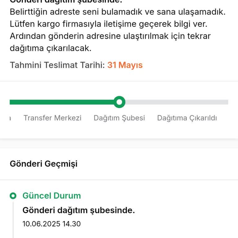 Kargom Teslim Edilmeden Teslim Edildi Deniliyor