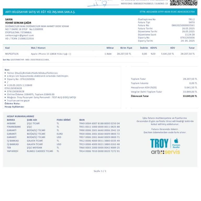 Satın Aldığım İphone 13'ün Ekran Sorunu Ve Destek Eksikliği