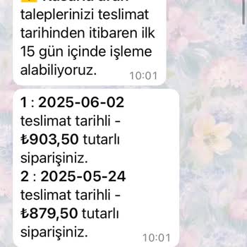 Bozuk Süt Ve İade Talebime Yanıt Alamadım